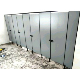 Modular Toilet Partition with 12mm HPL Sheet & SS304 Hardware