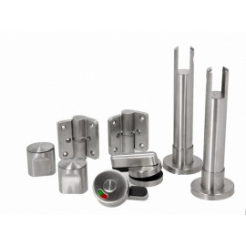 Modular Toilet Partition with 12mm HPL Sheet & SS304 Hardware