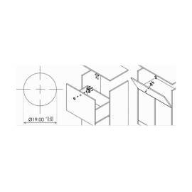 Ebco Auto Drawer Lock 