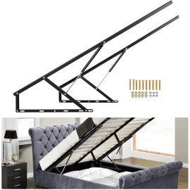 Hydraulic Bed Lifter Set – 5ft, Gas Pump 75–200kg