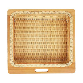Wicker Basket For Modular Kitchen | Pull Out Basket for Onion, Potatoes  Size W 17 to 22 X D 20 to 22 X H 4,6,8 Inches ( Also Customized As per your Need)