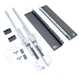 Tandem Slim Drawer Box System with Load Capacity Upto 45 Kg All Size 12 to 24 Inches