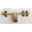 Brass Finish Door Kit (Antique Finish, 6-Pieces) 