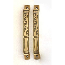 Brass Finish Door Kit DK-587 – Antique Finish, Premium 6-Piece Set