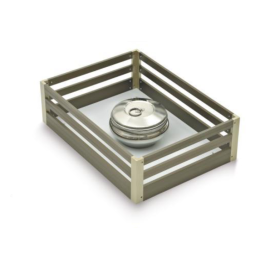 Aluminium Kitchen Basket Set – 6 Pcs with Cutlery & Thali