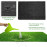 High Density Artificial Grass – Multi-Use Carpet, 4x10 Ft